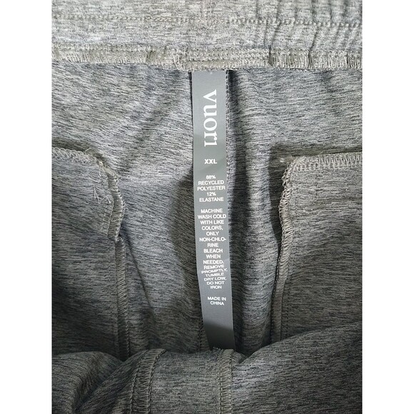 Vuori Mens Sunday Performance Jogger Gray XXL Drawstring S#V416 Athleisure - Picture 8 of 11